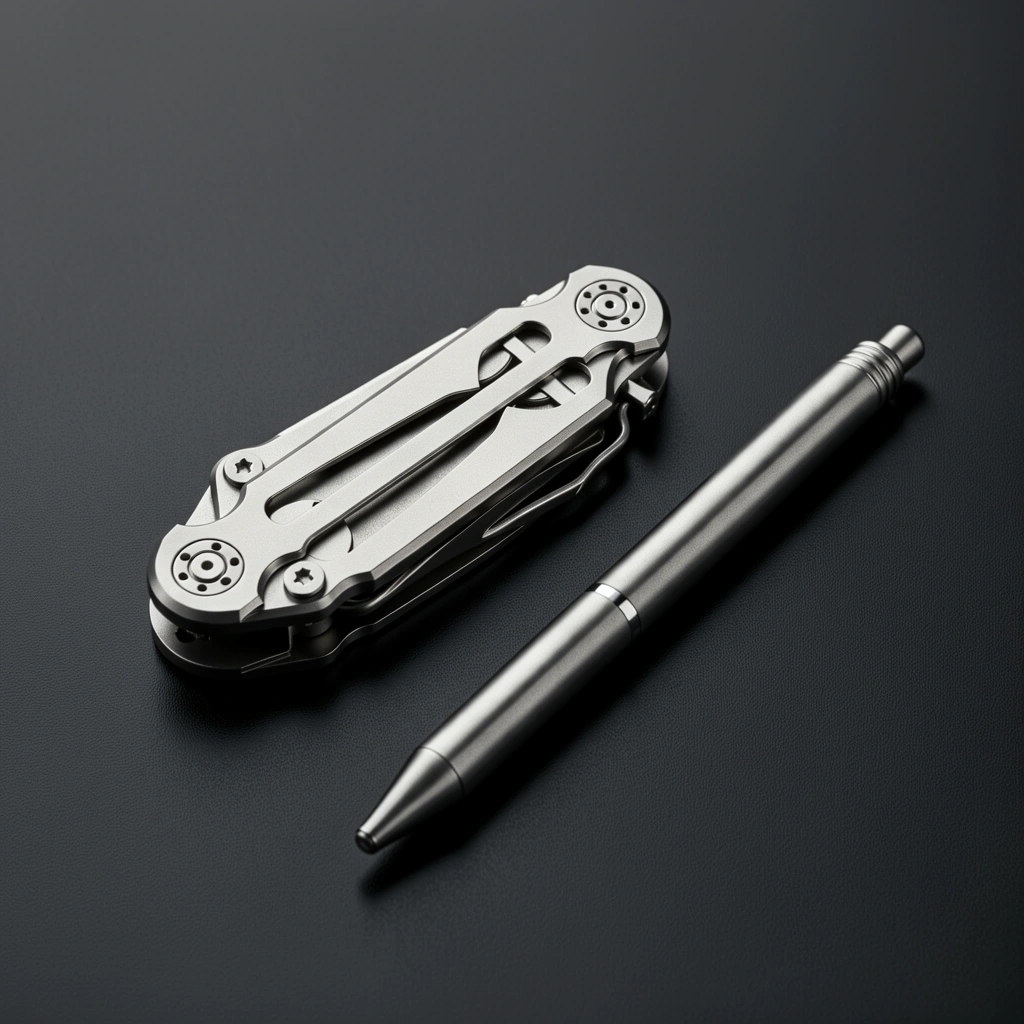 Titanium EDC tools